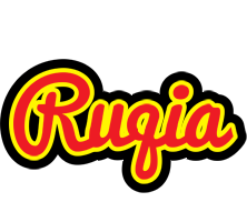 Ruqia fireman logo