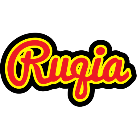 Ruqia fireman logo