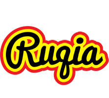 Ruqia flaming logo