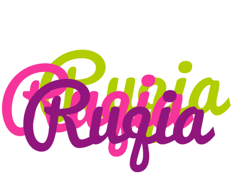 Ruqia flowers logo