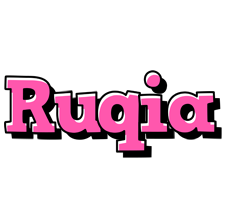 Ruqia girlish logo