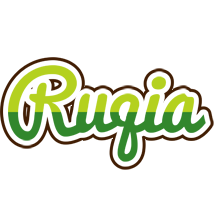 Ruqia golfing logo