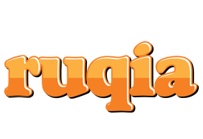 Ruqia orange logo