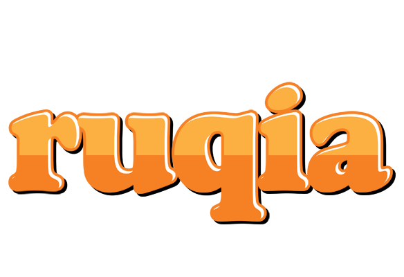 Ruqia orange logo