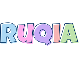 Ruqia pastel logo