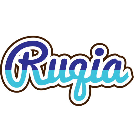 Ruqia raining logo