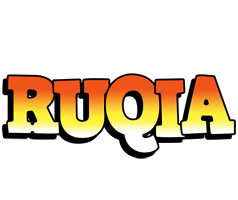 Ruqia sunset logo