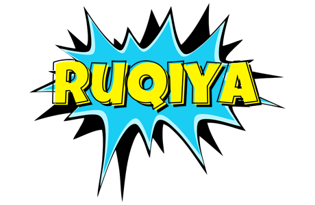 Ruqiya amazing logo