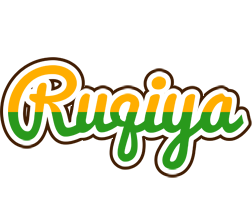 Ruqiya banana logo