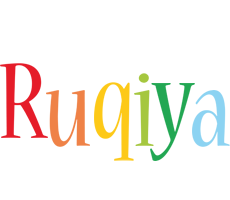 Ruqiya birthday logo