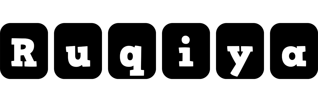 Ruqiya box logo
