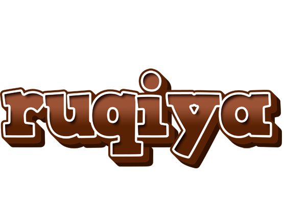 Ruqiya brownie logo