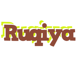 Ruqiya caffeebar logo