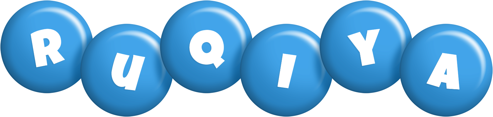 Ruqiya candy-blue logo