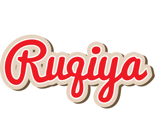 Ruqiya chocolate logo