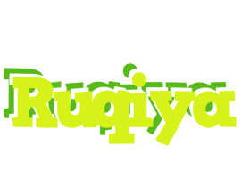 Ruqiya citrus logo