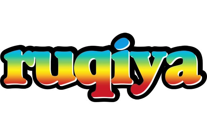 Ruqiya color logo