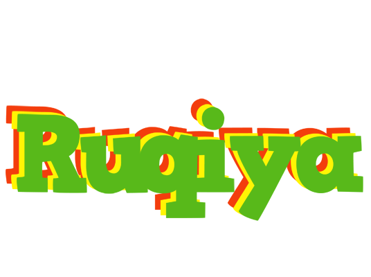 Ruqiya crocodile logo