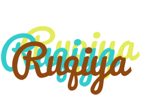 Ruqiya cupcake logo