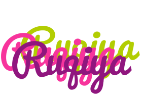 Ruqiya flowers logo