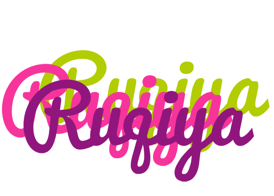 Ruqiya flowers logo