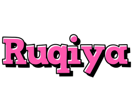 Ruqiya girlish logo