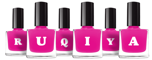 Ruqiya nails logo