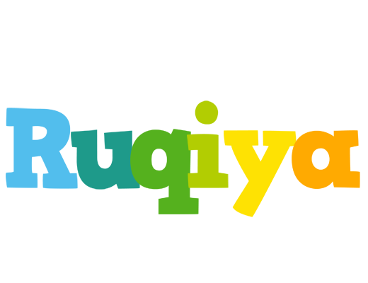 Ruqiya rainbows logo