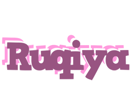 Ruqiya relaxing logo