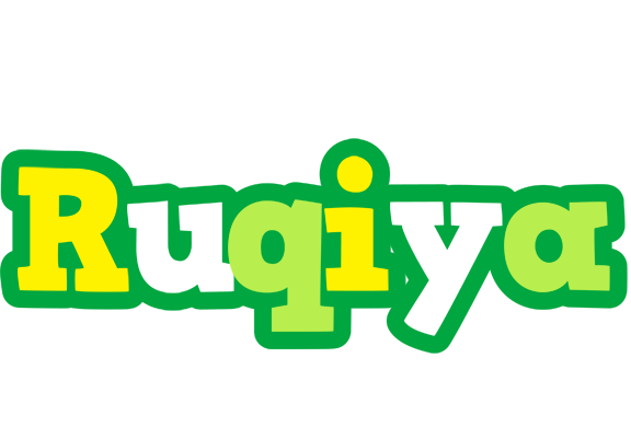 Ruqiya soccer logo