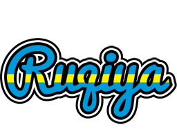 Ruqiya sweden logo