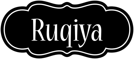 Ruqiya welcome logo