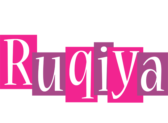 Ruqiya whine logo