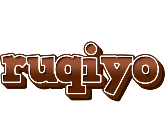 Ruqiyo brownie logo