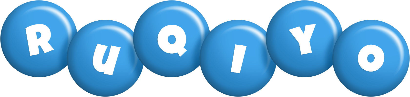 Ruqiyo candy-blue logo