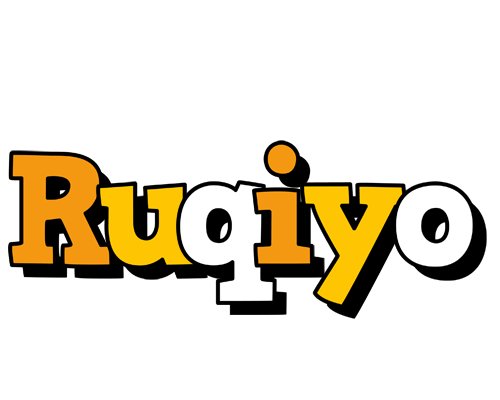 Ruqiyo cartoon logo