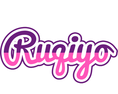 Ruqiyo cheerful logo