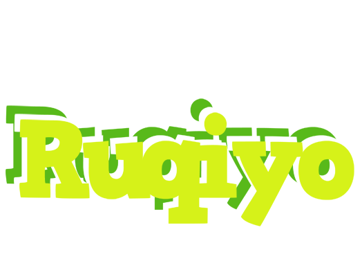 Ruqiyo citrus logo