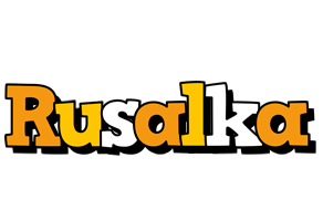 Rusalka cartoon logo