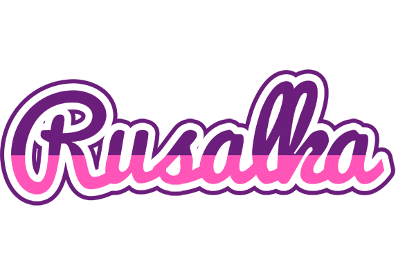 Rusalka cheerful logo