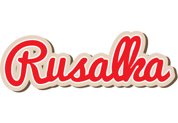 Rusalka chocolate logo