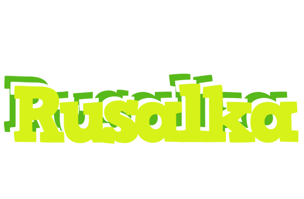 Rusalka citrus logo