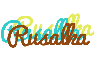 Rusalka cupcake logo