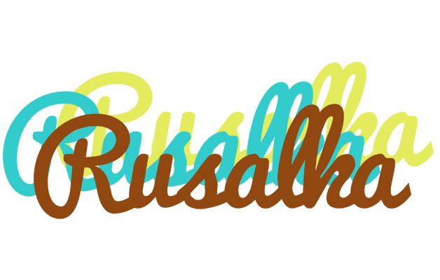 Rusalka cupcake logo