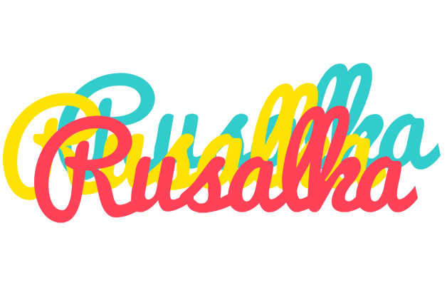 Rusalka disco logo