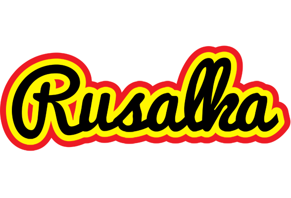 Rusalka flaming logo