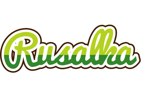 Rusalka golfing logo