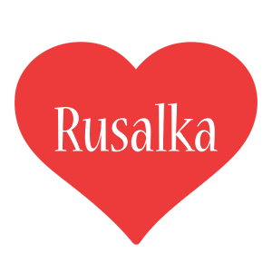 Rusalka love logo