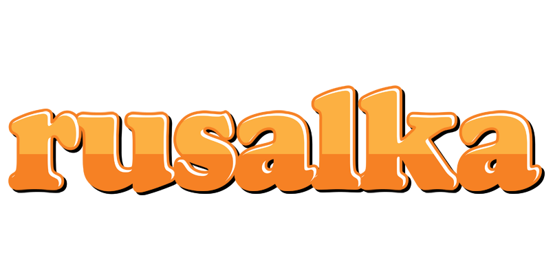 Rusalka orange logo