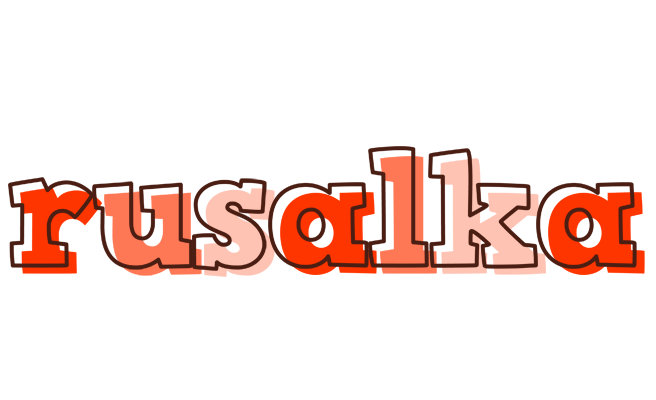 Rusalka paint logo